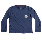 Super-weiches Langarm-Shirt in dark denim (blau) für Jungen von Quiksilver