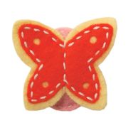 Haarspange Orange Butterfly