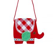Pouch Red Elephant